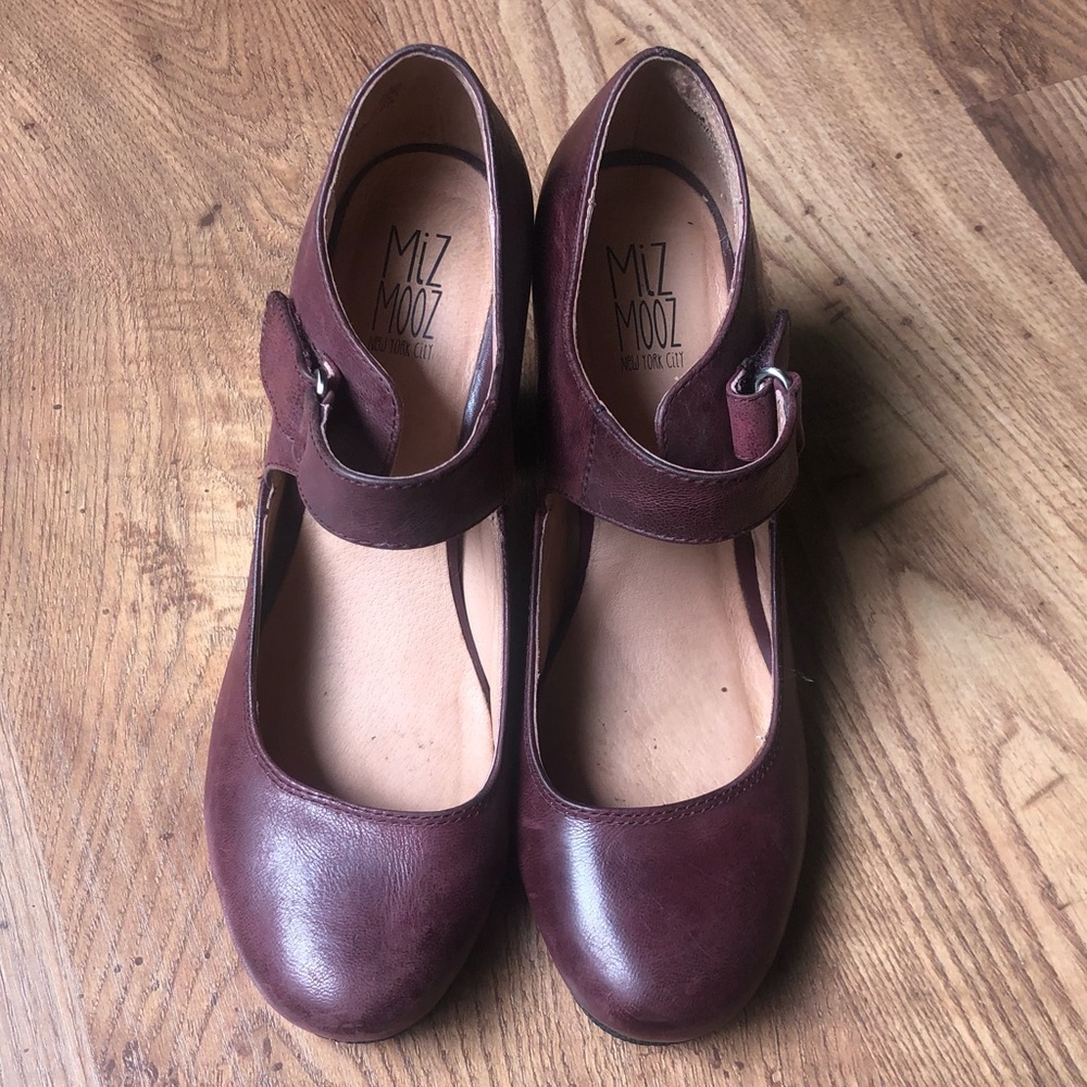 Miz Moz Kora Pumps in Wine